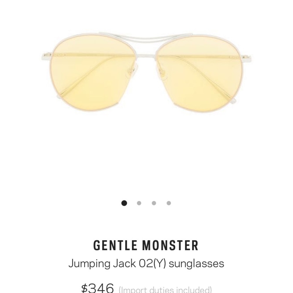 Gentle Monster jumpingJack sunglasses